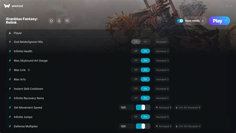 Granblue Fantasy: Relink Cheats & Trainers for PC .